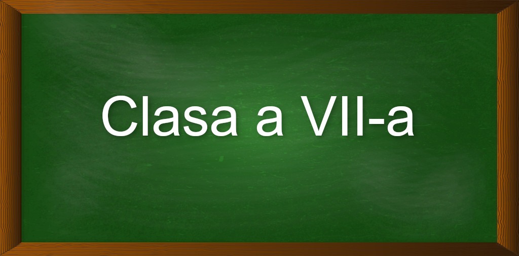 Clasa a VII-a